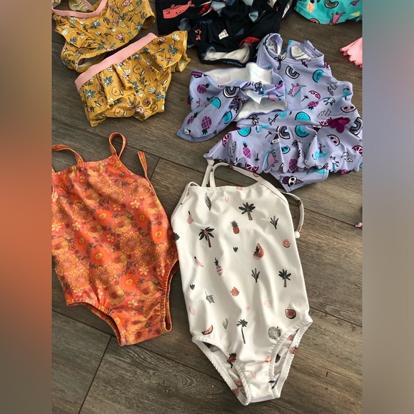 Lot 11x maillots de bain bb fille Souris-mini et autres 12/18 mois et + - Picture 7 of 7